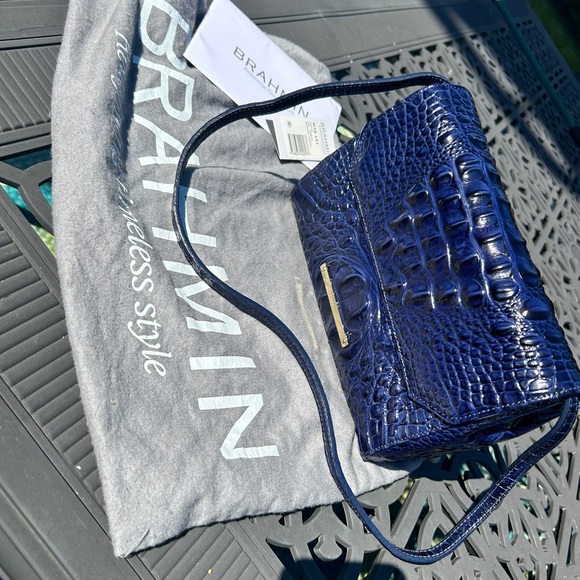 Brahmin Carina handbag / color: Ink - Picture 14 of 17